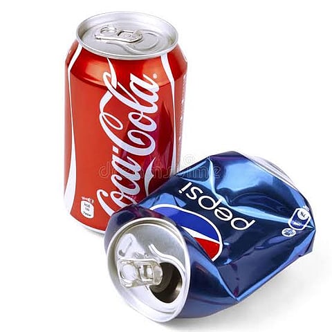 Empty colddrink can