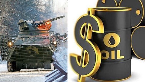 crude Oil prices : रशिया- युक्रेनमध्ये वाटाघाटीच्या शक्यतेने कच्च्या तेलाच्या किमतीत घसरण