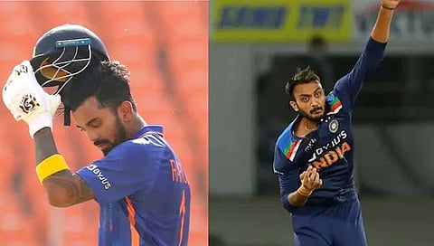 INDvsWI T20 : केएल राहुल, अक्षर पटेल T20I मालिकेतून बाहेर