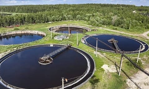 sewage treatment plant