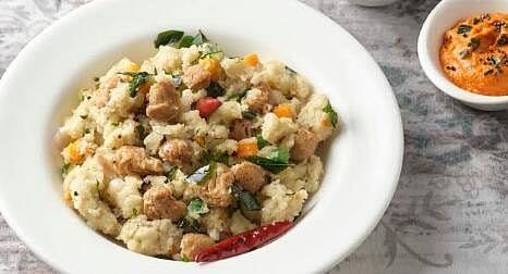 soya chunks Upma