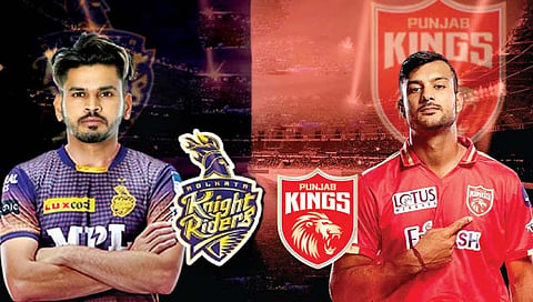KKR vs PBKS : कोलकाताविरुद्ध पंजाबचे पारडे जड