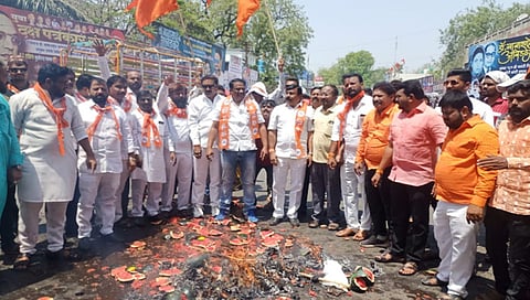 धुळे : ईडी विरोधात आंदोलन भोवले ; 30 शिवसैनिकांविरोधात गुन्हा दाखल
