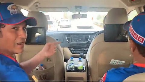 Sachin Tendulkar : ‘मी डोलकर…’वर जेव्हा सचिन डोलतो… (Video)