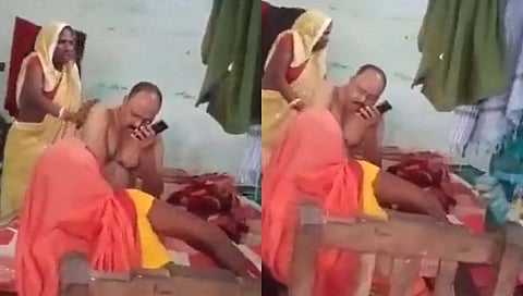 पोलीस स्टेशनला तक्रार देण्यास गेलेल्या महिलेकडून पीआयने करून घेतला ओपन बॉडी मसाज !