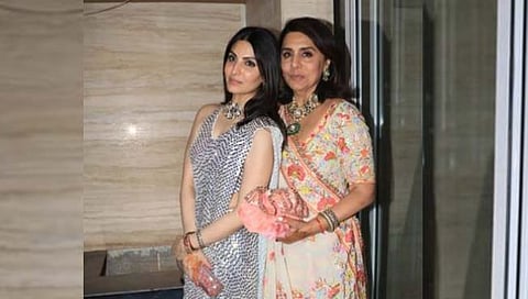 neetu kapoor and Riddhima Kapoor Sahani