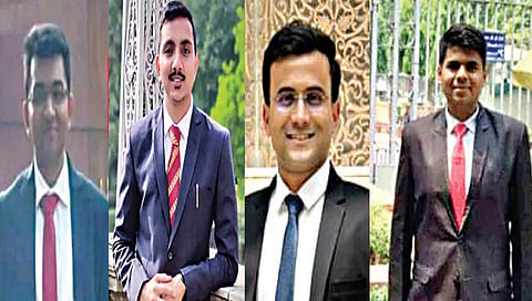 अक्षय वाखारे, स्वप्नील पवार, अपूर्व अस्मर, प्रशांत डगळे