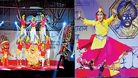 भांगडा…बिहू… काश्मिरी रौफमधून शाहूरायांना वंदन; देशातील 11 राज्याच्या लोककलांचा आविष्कार