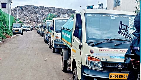 कचरा उठाव ठप्प