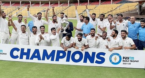 Ranji Trophy : रणजी ट्रॉफी स्पर्धेत मध्य प्रदेशची मुंबईवर मात, प्रथमच विजेतेपदाला गवसणी