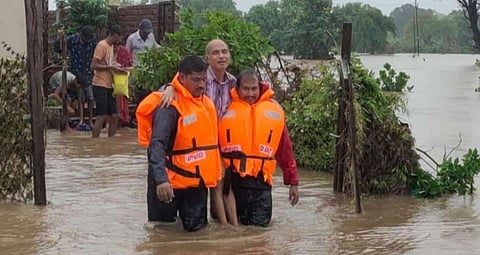 गडचिरोली पुराचा हाहाकार