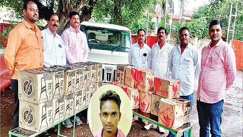 बीअर शॉपी फोडणार्यास अटक; तीन फरार