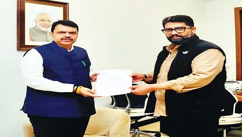 आ. शिवेंद्रराजेंनी घेतली उपमुख्यमंत्री फडणवीसांची भेट