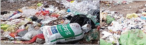 बिबवेवाडी क्षेत्रीय कार्यालयासमोर टाकला जातोय कचरा