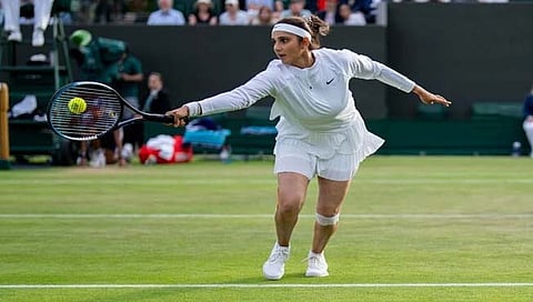 Sania Mirza Wimbledon 2022 : विम्बल्डन सेमीफायनलमध्ये सानिया मिर्झाचा पराभव