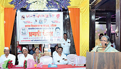 नाशिक : सभासदांसाठी मविप्र रुग्णालयात स्वतंत्र फ्लोअर उभारणार-नीलिमा पवारांचे आश्वासन; मोहाडीत प्रगती पॅनलचा मेळावा