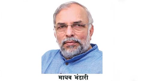 काँग्रेसचा जाहीरनामा राष्ट्रविघातक: माधव भंडारी यांचा गंभीर आरोप
