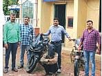 डोंबिवली : क्राईम ब्रँचच्या जाळ्यात अडकला सराईत चोर; 2.15 लाखांच्या दुचाक्या हस्तगत