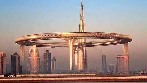 Dubai : जगातील सर्वात उंच इमारत ‘बुर्ज खलिफा’भोवती बनणार विशाल कडी