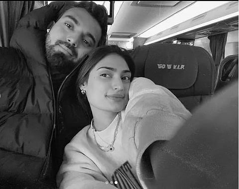 kl rahul -athiya