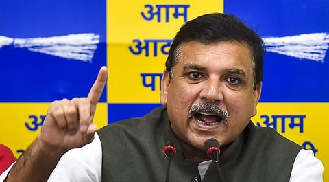 ‘आप’ नेत्यांना भाजपकडून विकत घेण्याचा प्रयत्न : खा. संजय सिंह यांचा आरोप