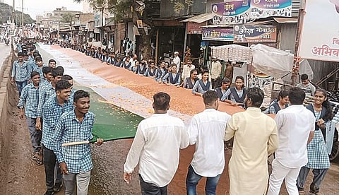 शेवगावकरांना ‘तिरंगा रॅली’चे आकर्षण