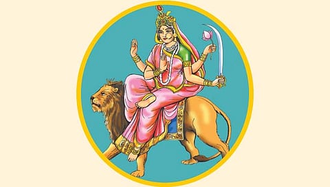 दुर्गेचे तिसरे रूप : चंद्रघंटा