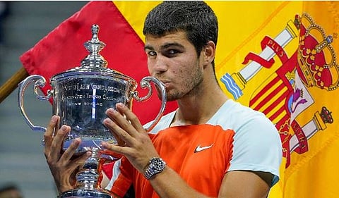 US Open 2022 | टेनिस जगताला मिळाला सर्वात तरुण नंबर वन, स्पेनच्या १९ वर्षीय कार्लोस अल्काराझची ‘अमेरिकन ओपन’ जेतेपदावर मोहोर