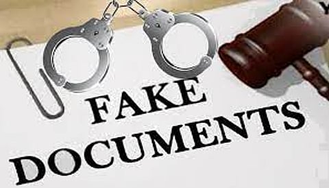 Illegal property registration attempt