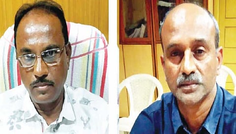 बेळगाव : उद्यमबागमधून दोन अधिकार्यांना लाच घेताना रंगेहाथ अटक