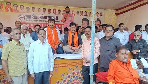 पीक विम्यासाठी दिवाळीतच पुकारला एल्गार; कैलास पाटील यांचे उपोषण दुसऱ्या दिवशीही सुरूच