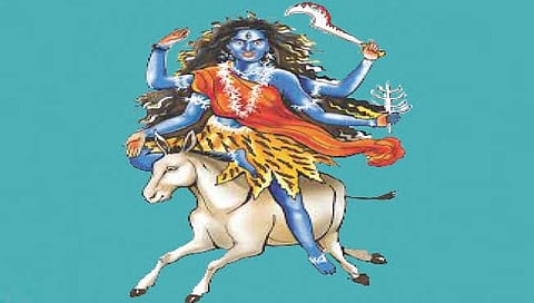 दुर्गेचे सातवे रूप : कालरात्री