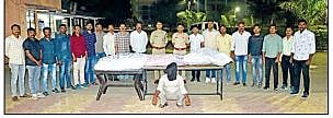 सातारा : भंगार दुकानात गांजा झाडाची लागवड; 5 लाखांचा माल जप्त
