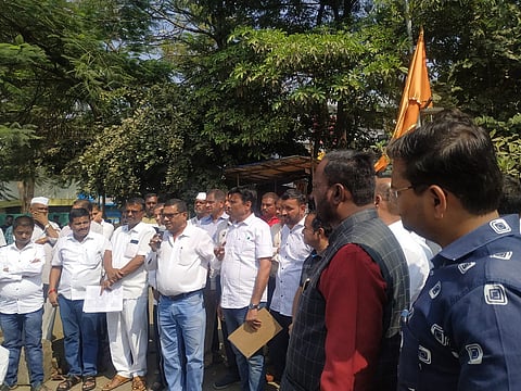 लेखी आश्वासनानंतर तळेगाव-चाकण महामार्ग कृती समितीचे आंदोलन मागे