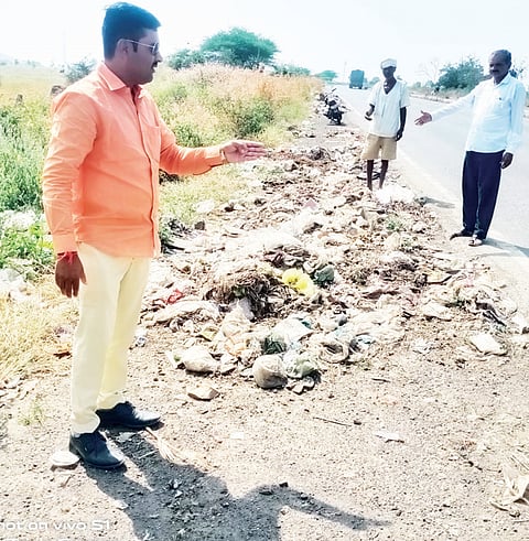 हिंजवडी : कचरामुक्तीसाठी कर्मचार्यांचा खडा पहारा