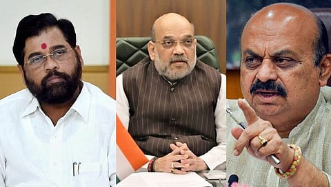 Maharashtra-Karnataka border row | अमित शहा करणार महाराष्ट्र-कर्नाटकच्या मुख्यमंत्र्यांसोबत चर्चा, खासदारांच्या शिष्टमंडळाने घेतली शहांची भेट