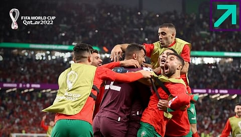 FIFA WC 2022 : मोरोक्को पहिल्यांदाच उपांत्यपूर्व फेरीत; स्पेन विश्वचषकातून बाहेर