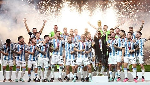 FIFA World Cup 2022 : अर्जेंटिना तिसर्यांदा विश्वविजेता; मेस्सीला ‘गोल्डन बॉल’, एम्बाप्पेला ‘गोल्डन बूट’