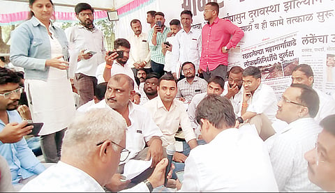 नगर : चर्चा निष्फळ : आमदार नीलेश लंके यांचे उपोषण सुरुच