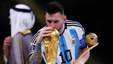 Ronaldo on Messi : रोनाल्डोने दिल्या मेस्सीला स्वप्नपूर्तीच्या शुभेच्छा
