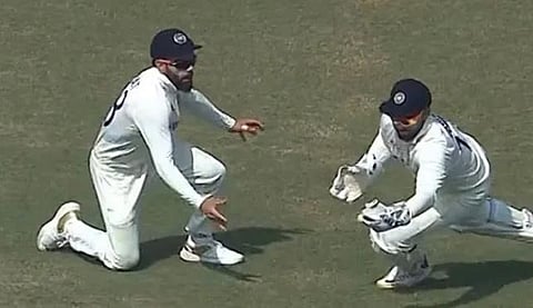 Rishabh-Virat Catch : विराटने ‘सोडला’, पंतने ‘टिपला’… हा कॅच पाहिल्यानंतर तुम्ही म्हणाल, क्या बात है!