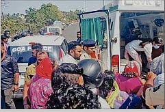 वास्को येथे भरधाव कारने महिलेला चिरडले; कारसह पळालेल्या चालकास अटक