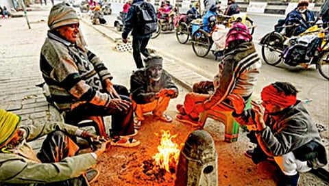 श्रीनगरात नळांचे पाणी गोठले; उणे साडेसहा अंश तापमान