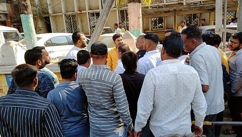 सांगली महापालिकेत ठेकेदारीवरून भाजपच्या दोन पदाधिकाऱ्यांत जोरदार हाणामारी!