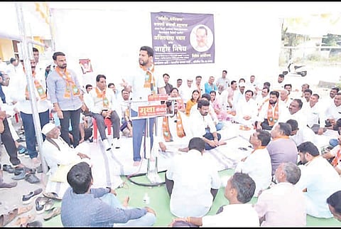 नगर आघाडी सरकारचे पाप झाकण्यासाठी जावईशोध