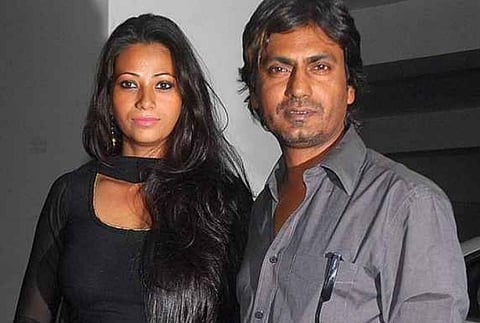 Nawazuddin Siddiqui with aaliya