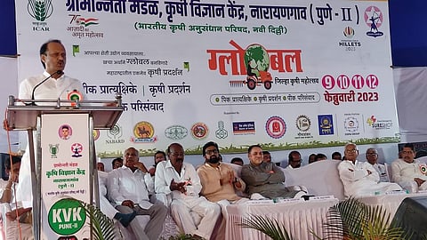 पुणे : शेतीमालाला हमी बाजार मिळविण्यासाठी जागतिक बाजारपेठेचे ज्ञान, शेतीमालाचे मार्केटिंग याबरोबरच उत्तम पॅकिंगही महत्त्वाची : विरोधी पक्ष नेते अजित पवार