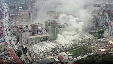 Turkey Earthquake : भूकंपातील मृतांची संख्या 7926 वर पोहोचली