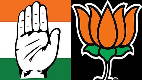 karnataka assembly election 2023 | कर्नाटकात भाजपची होणार पीछेहाट? काँग्रेसला सत्ता मिळणार; पहिल्या जनमत चाचणीची धक्कादायक आकडेवारी