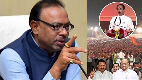 Opposition leader’s meeting : विरोधक स्वतःच्या पोराबाळांच्या भविष्यासाठी एकत्र; चंद्रशेखर बावनकुळेंचा विरोधकांना टोला